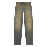 Straight Jeans - 2010 D-Macs Diesel , Blue , Heren