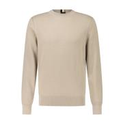 Fijngebreide Ecaio Pullover Hugo Boss , Beige , Heren