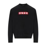 Sweatshirts Dsquared2 , Black , Heren