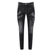 Slim-fit Jeans Dsquared2 , Black , Heren