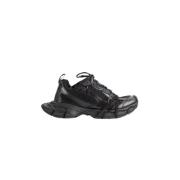 Overdreven Gum Zool Zwarte Sneakers Balenciaga , Black , Dames