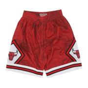 Aziatische erfgoed mode swingman shorts Mitchell & Ness , Red , Heren