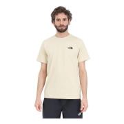 T-Shirts The North Face , Beige , Heren