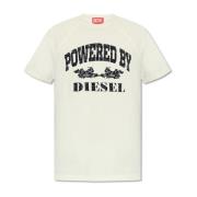 ‘T-Rust’ T-shirt Diesel , Beige , Heren