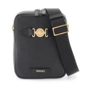 Zwarte Stijl/Model Versace , Black , Heren