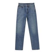 Klassieke Straight Leg Jeans Denham , Blue , Heren