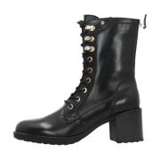 Lace-up Boots Regarde Le Ciel , Black , Dames