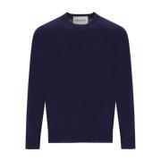 Round-neck Knitwear Amaránto , Blue , Heren