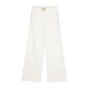 Jeans Twinset , White , Dames