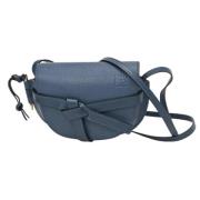 Pre-owned Leather shoulder-bags Loewe Pre-owned , Blue , Dames