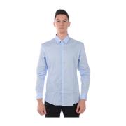 Basic Overhemd Daniele Alessandrini , Blue , Heren