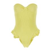 One-piece Reina Olga , Yellow , Dames