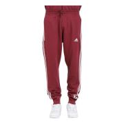 Trousers Adidas , Red , Heren