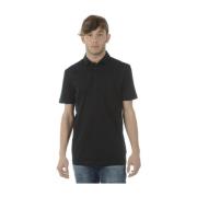 Polo Shirts Versace , Black , Heren