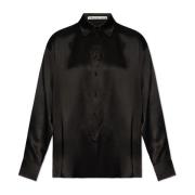 Zijden overhemd Alexander Wang , Black , Dames