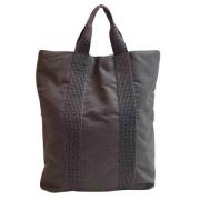 Pre-owned Canvas totes Hermès Vintage , Brown , Dames