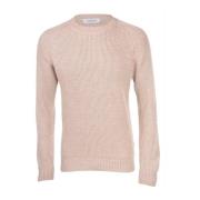 Roze Linnen Trui Gran Sasso , Beige , Heren