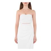 Mouwloze Top Actualee , White , Dames