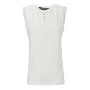 Mouwloze Top Y/Project , White , Dames