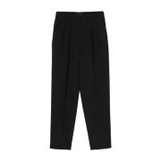 Wide Trousers Giorgio Armani , Black , Dames