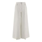 Trousers QL2 Quelledue , White , Dames