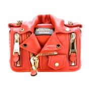 Shoulder Bags Moschino , Red , Dames