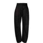 Wide Trousers Pinko , Black , Dames