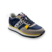 Blauw en grijze sneakers S4Cosmos01/Nyp Napapijri , Blue , Heren