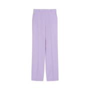 Rechte Broek Max Mara Studio , Pink , Dames