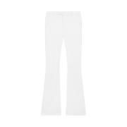 Trousers Dondup , White , Dames