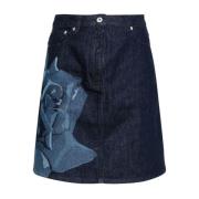 Short Skirts Kenzo , Blue , Dames