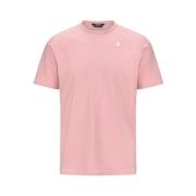 T-Shirts K-Way , Pink , Heren