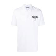 Polo Shirt Moschino , White , Heren