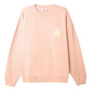 Sweatshirts Obey , Pink , Heren