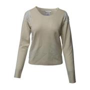 Pre-owned Wool tops Chloé Pre-owned , Beige , Dames