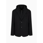 Blazers Emporio Armani , Black , Heren