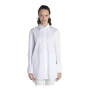 Witte Katoenen Overhemd van Berton Joseph , White , Dames