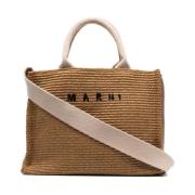 Tote Bags Marni , Brown , Dames