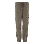 Tapered Trousers Adriano Goldschmied , Green , Dames