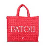 Tote Bags Patou , Red , Dames