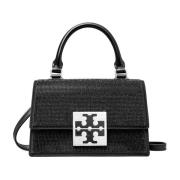 Stijlvolle Bon Bon Mini Handtas Tory Burch , Black , Dames