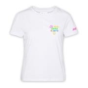 T-Shirts Saint Barth , White , Dames