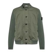 Jas met patch Stone Island , Green , Heren