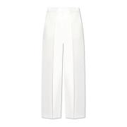 Plooi-front broek Lanvin , White , Dames