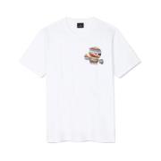 Grafische Print Casual Slim Fit T-shirt PS By Paul Smith , White , Her...