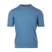 Heldere Blauwe Sweaters Gran Sasso , Blue , Heren