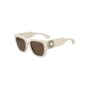 Sunglasses Moschino , White , Dames