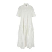 Shirt Dresses Jil Sander , White , Dames