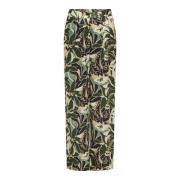 Loose Pant Deep Depths/Goodvibes Only , Green , Dames