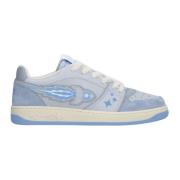 Lage Sneaker Rocket - Blauw Leer Enterprise Japan , Multicolor , Heren